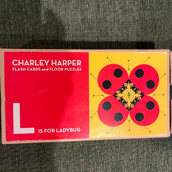 Rare Charley Harper Flash Cards and Floor Puzzle - Picture 1 of 5